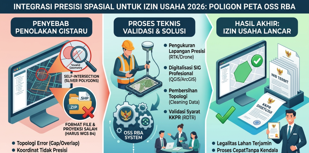 Pentingnya Poligon Peta untuk OSS RBA dalam Perizinan Berusaha